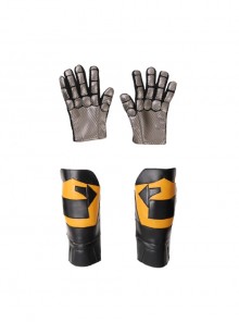 Justice League Slade Joseph Wilson Deathstroke Halloween Cosplay Accessories Wrist Guards And Gloves