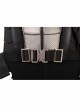 Justice League Slade Joseph Wilson Deathstroke Halloween Cosplay Accessories Black Holsters And Waistband Components