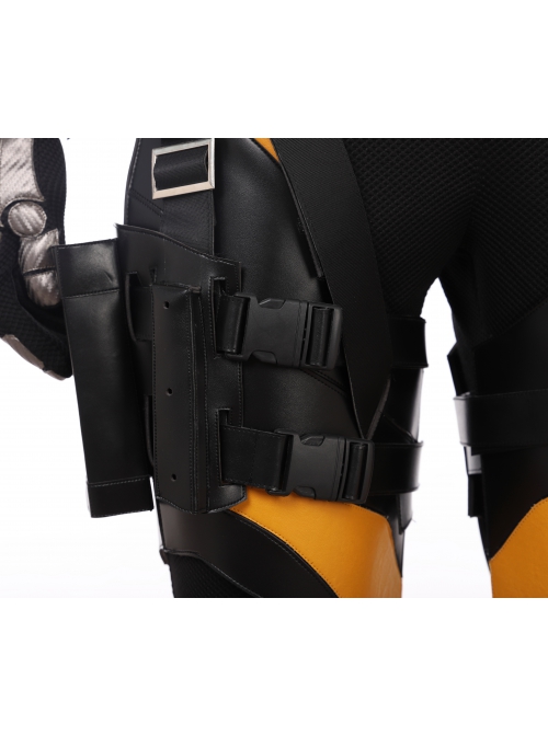 Justice League Slade Joseph Wilson Deathstroke Halloween Cosplay Accessories Black Holsters And Waistband Components