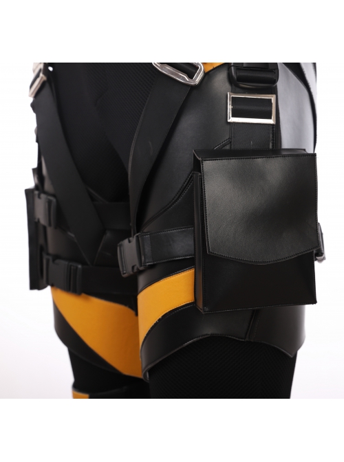 Justice League Slade Joseph Wilson Deathstroke Halloween Cosplay Accessories Black Holsters And Waistband Components