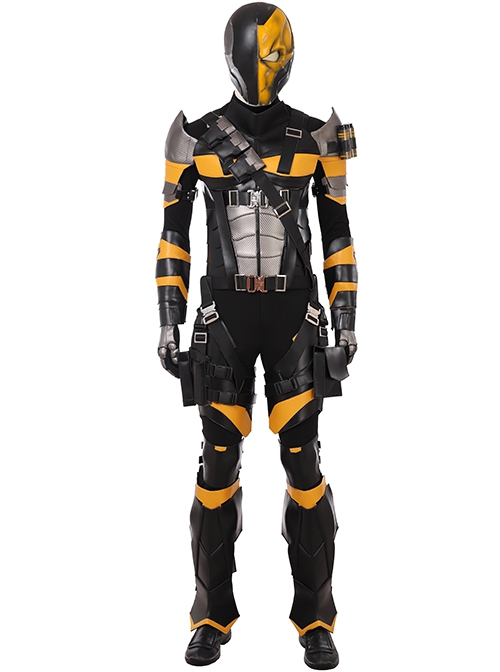 Justice League Slade Joseph Wilson Deathstroke Halloween Cosplay Accessories Black Boots