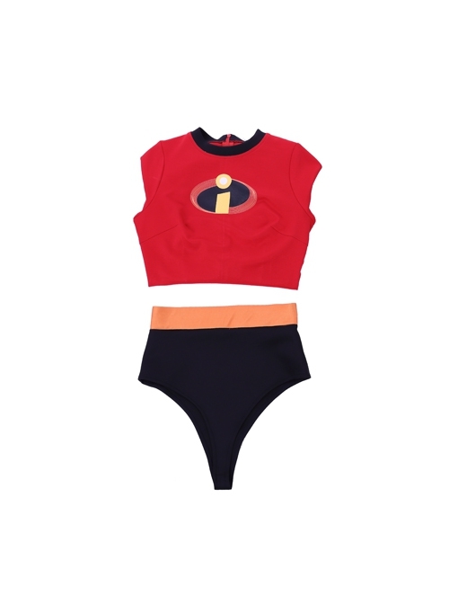 The Incredibles 2 Helen Parr Halloween Cosplay Costume Bodysuit And Briefs