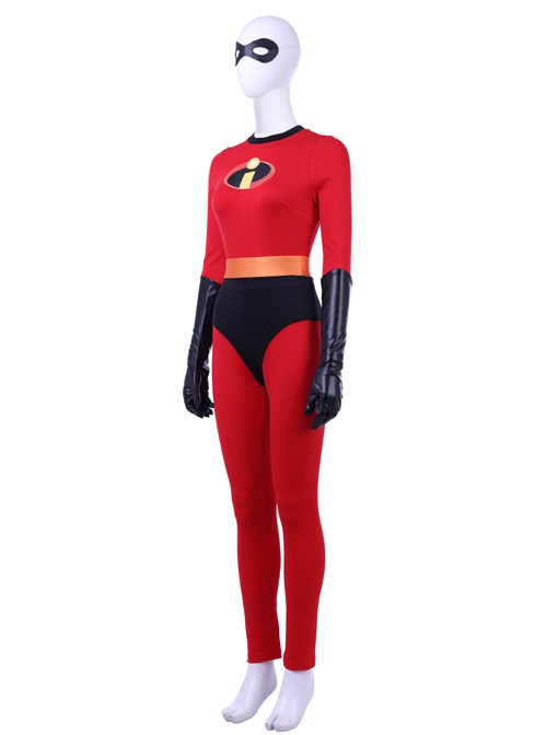 The Incredibles 2 Helen Parr Halloween Cosplay Costume Bodysuit And Briefs