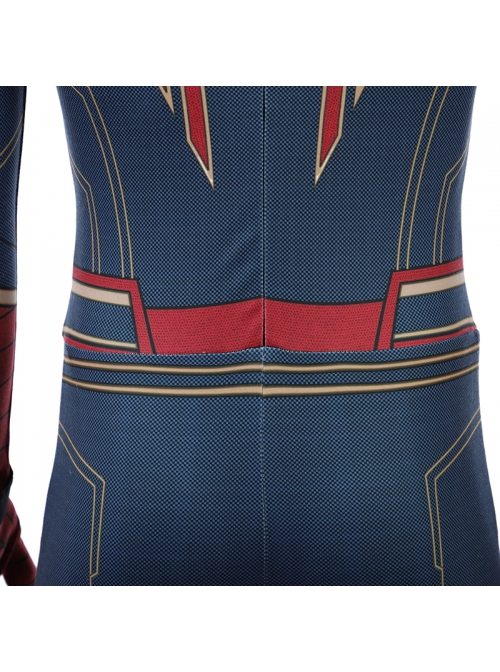 Avengers Infinity War Spider-Man Battle Suit Halloween Cosplay Costume Bodysuit With Boots