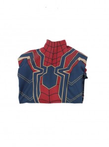 Avengers Infinity War Spider-Man Battle Suit Halloween Cosplay Costume Bodysuit With Boots