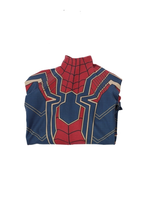 Avengers Infinity War Spider-Man Battle Suit Halloween Cosplay Costume Bodysuit With Boots