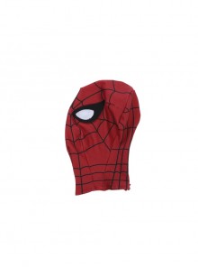 Avengers Infinity War Spider-Man Battle Suit Halloween Cosplay Accessories Red Headcover