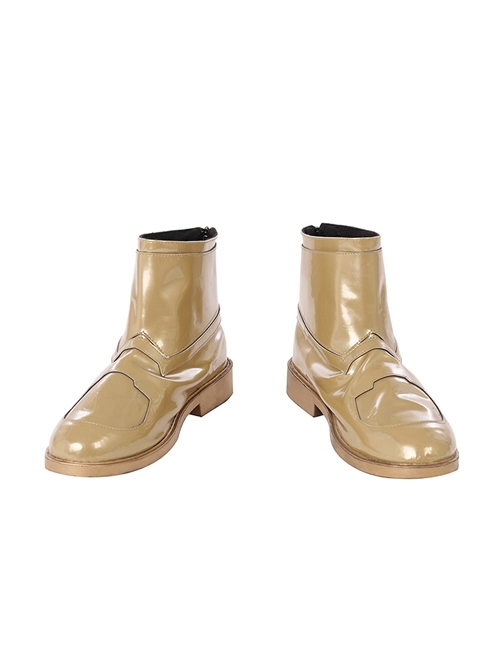 Avengers Infinity War Thanos Armor Version Halloween Cosplay Accessories Golden Boots