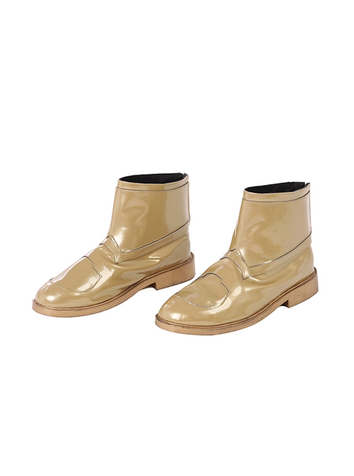 Avengers Infinity War Thanos Armor Version Halloween Cosplay Accessories Golden Boots
