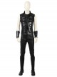 Avengers Infinity War Thor Thor Odinson Black Vest Suit Halloween Cosplay Costume Black Vest And Shoulder Armor