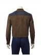 Star Wars Han Solo Brown Jacket Suit Halloween Cosplay Costume Brown Jacket