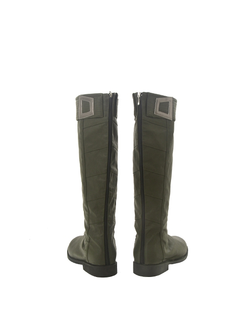 Avengers Infinity War Winter Soldier Bucky Barnes Navy Blue Top Battle Suit Halloween Cosplay Accessories Army Green Boots