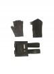 Avengers Infinity War Winter Soldier Bucky Barnes Navy Blue Top Battle Suit Halloween Cosplay Accessories Glove And Wrist Guard And Leg Bag