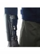 Avengers Infinity War Winter Soldier Bucky Barnes Navy Blue Top Battle Suit Halloween Cosplay Accessories Glove And Wrist Guard And Leg Bag