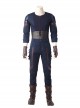 Avengers Infinity War Captain America Steve Rogers Battle Suit Halloween Cosplay Costume Bottoming Top