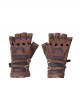Avengers Infinity War Captain America Steve Rogers Battle Suit Halloween Cosplay Accessories Brown Gloves