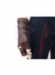 Avengers Infinity War Captain America Steve Rogers Battle Suit Halloween Cosplay Accessories Brown Gloves