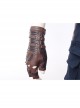Avengers Infinity War Captain America Steve Rogers Battle Suit Halloween Cosplay Accessories Brown Gloves