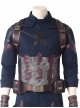 Avengers Infinity War Captain America Steve Rogers Battle Suit Halloween Cosplay Costume Vest And Back Shoulders