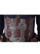 Avengers Infinity War Captain America Steve Rogers Battle Suit Halloween Cosplay Costume Vest And Back Shoulders