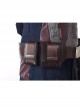 Avengers Infinity War Captain America Steve Rogers Battle Suit Halloween Cosplay Accessories Brown Waistband Components