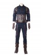 Avengers Infinity War Captain America Steve Rogers Battle Suit Halloween Cosplay Accessories Brown Waistband Components