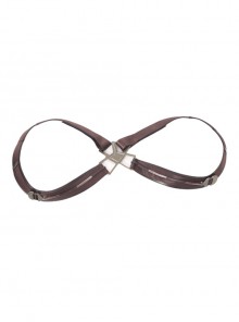 Avengers Infinity War Captain America Steve Rogers Battle Suit Halloween Cosplay Accessories Brown Shoulder Straps Components