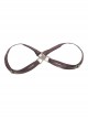 Avengers Infinity War Captain America Steve Rogers Battle Suit Halloween Cosplay Accessories Brown Shoulder Straps Components