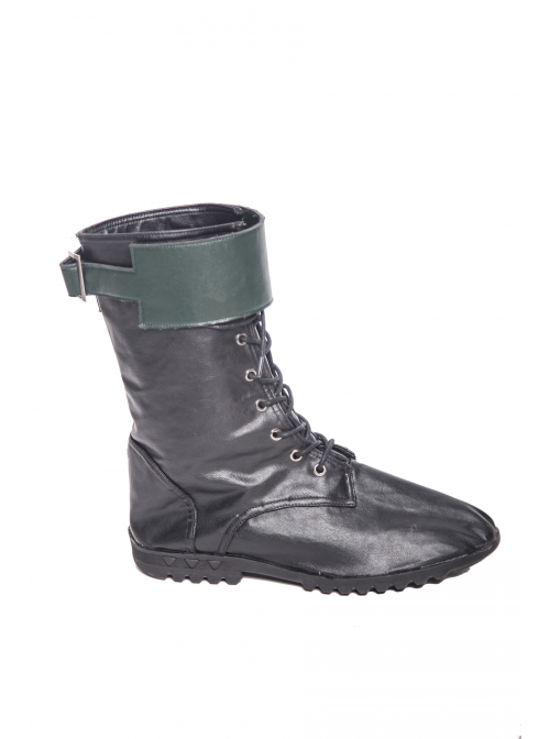Arrow Season 4 Oliver Halloween Cosplay Upgraded Version Dark Green Shoes