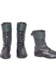 Arrow Season 4 Oliver Halloween Cosplay Upgraded Version Dark Green Shoes