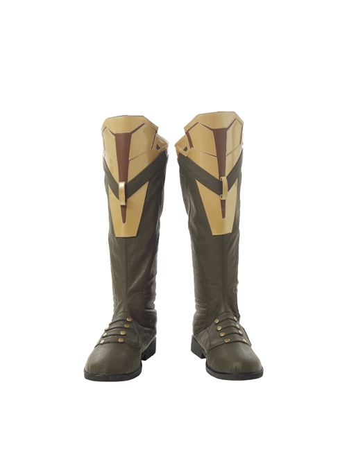 Avengers Infinity War Thanos Battle Suit Halloween Cosplay Accessories Army Green Boots