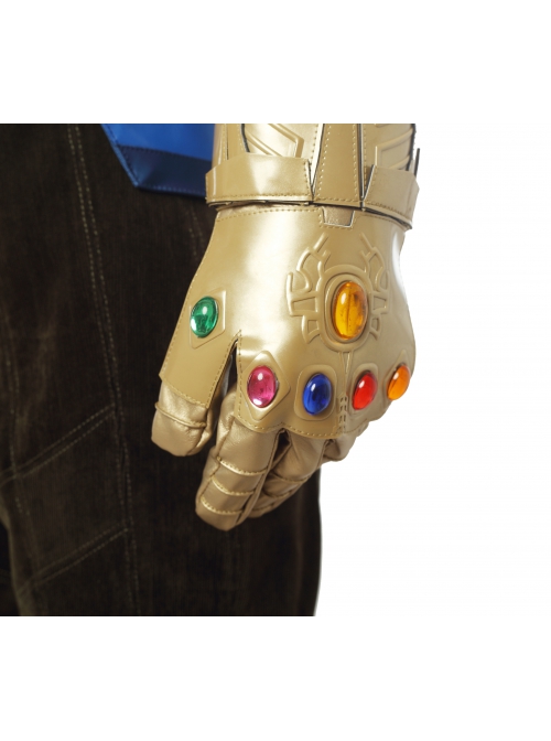Avengers Infinity War Thanos Battle Suit Halloween Cosplay Accessories Golden Glove