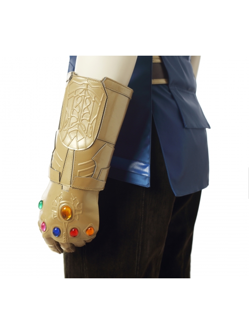 Avengers Infinity War Thanos Battle Suit Halloween Cosplay Accessories Golden Glove
