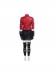 Avengers 2 Scarlet Witch Cosplay Costume Red Short Jacket Full Set