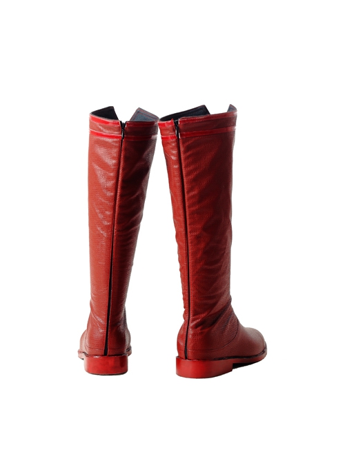 Justice League Superman Clark Kent Blue Battle Suit Halloween Cosplay Accessories Red Boots