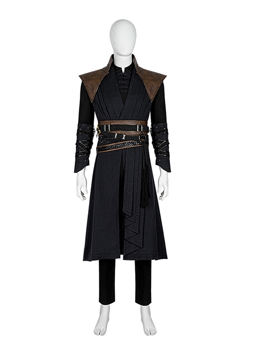 Doctor Strange In The Multiverse Of Madness Sinister Strange Stephen Strange Black Version Halloween Cosplay Costume Set
