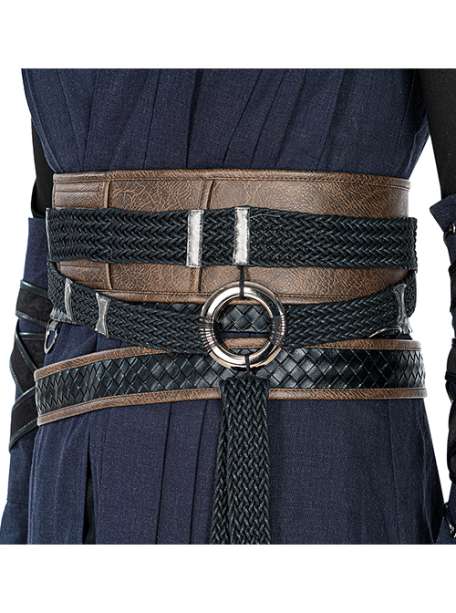 Doctor Strange In The Multiverse Of Madness Sinister Strange Stephen Strange Blue Version Halloween Cosplay Costume Set