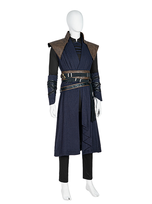 Doctor Strange In The Multiverse Of Madness Sinister Strange Stephen Strange Blue Version Halloween Cosplay Costume Set