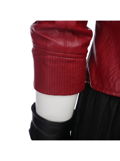 Avengers 2 Scarlet Witch Red Short Jacket Halloween Cosplay