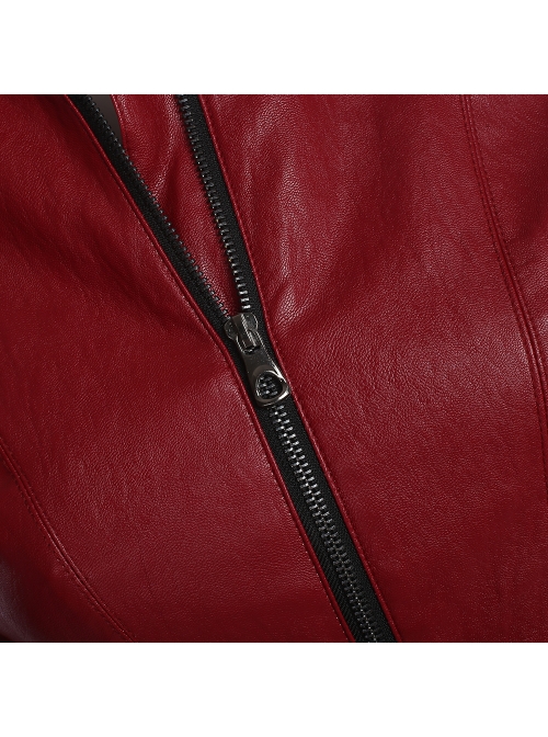 Avengers 2 Scarlet Witch Red Short Jacket Halloween Cosplay