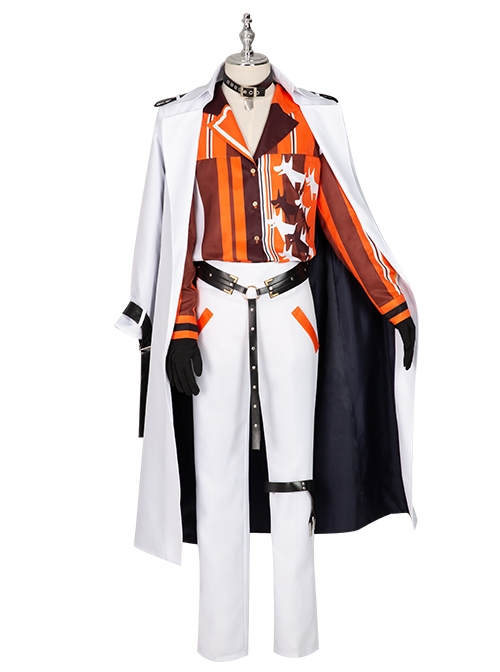 Nijisanji Vtuber Luxiem EN Mysta Rias Initial Outfit Halloween Cosplay Costume Full Set
