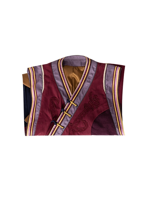 Doctor Strange In The Multiverse Of Madness Wong Halloween Cosplay Costume Long Vest
