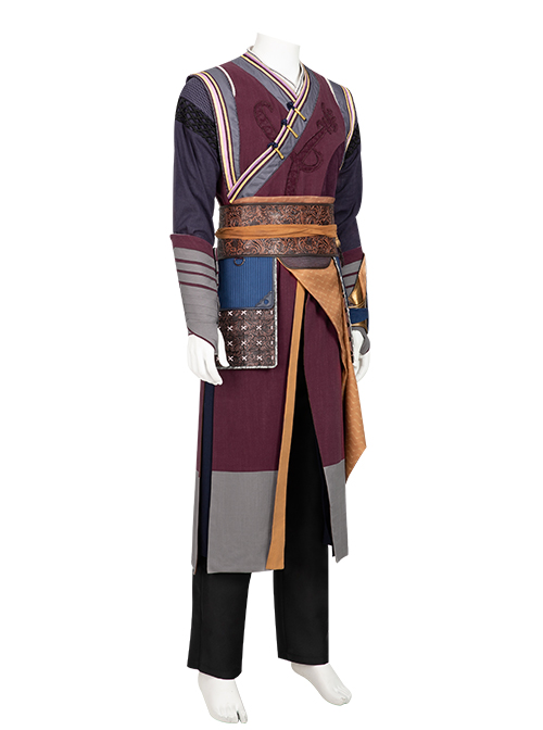 Doctor Strange In The Multiverse Of Madness Wong Halloween Cosplay Costume Long Vest