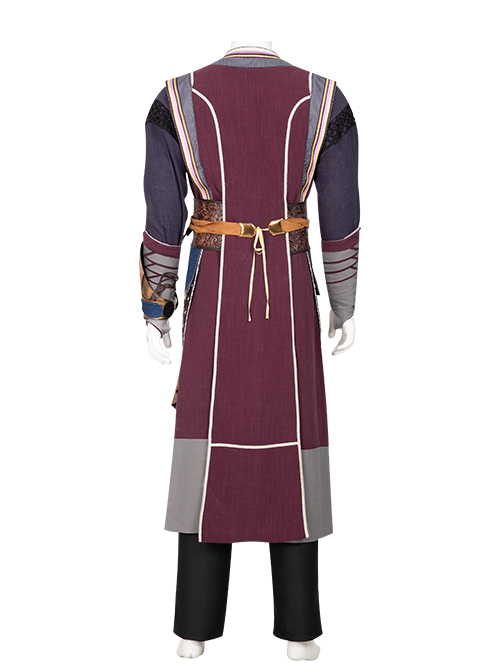 Doctor Strange In The Multiverse Of Madness Wong Halloween Cosplay Costume Long Vest