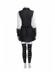 Avengers 2 Scarlet Witch Black Chiffon Printing Dress Halloween Cosplay
