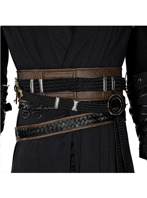 Doctor Strange In The Multiverse Of Madness Sinister Strange Stephen Strange Black Version Halloween Cosplay Accessories Girdle And Waistbands