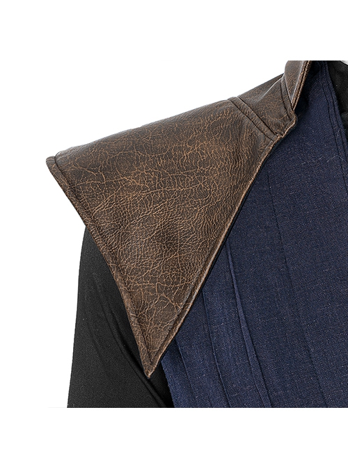 Doctor Strange In The Multiverse Of Madness Sinister Strange Stephen Strange Blue Version Halloween Cosplay Accessories Shoulder Armor