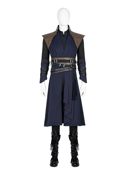 Doctor Strange In The Multiverse Of Madness Sinister Strange Stephen Strange Blue Version Halloween Cosplay Accessories Shoulder Armor