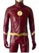 The Flash Season 4 The Flash Barry Allen Battle Suit Halloween Cosplay Costume Red Jacket