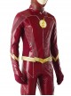The Flash Season 4 The Flash Barry Allen Battle Suit Halloween Cosplay Costume Red Jacket
